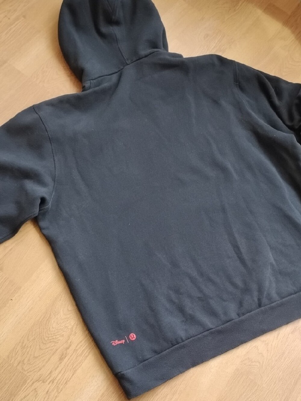 Lululemon Athletica X Disney Seady State Black Hoodie with Blue Mickey Graphic - Picture 6 of 8